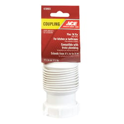 Ace 1 1/2 Or 1 1/4 in. D PVC Coupling