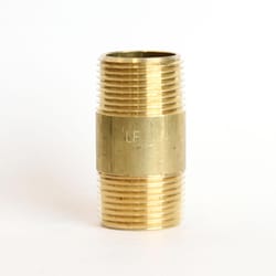 ATC 3/4 in. MPT 3/4 in. D MPT Yellow Brass Nipple 2 in. L