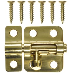 Ace Bright Brass Brass Barrel Bolt