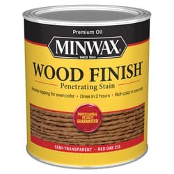 Minwax Wood Finish Semi-Transparent Red Oak Oil-Based Penetrating Wood Stain 1 qt