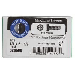 Hillman 1/2 in. D X 1-1/2 in. L Hot Dipped Galvanized Steel Hex Bolt 50 pk