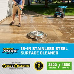 SurfaceMaxx 18-in Stainless Steel Pressure Washer Surface Cleaner 4500 psi