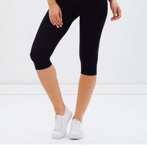 Boody Women's Cropped Leggings XL Black - Ace Hardware