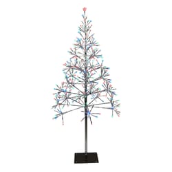 Holiday Bright Lights LED Multicolored Christmas Tree 30 in.