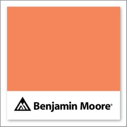 Benjamin Moore Tangerine Fusion 083