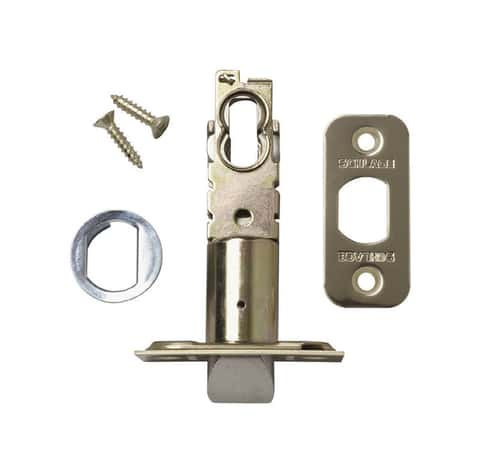 Schlage Bright Brass Steel Spring Latch 1 pk - Ace Hardware