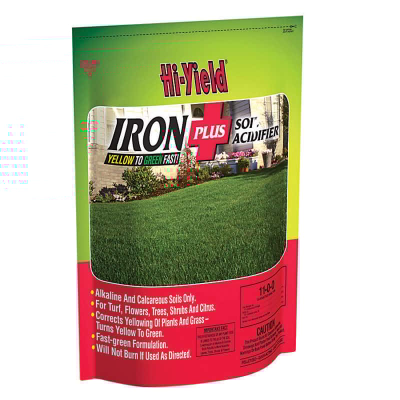 Hi-Yield Iron Alkaline Soil Lawn Fertilizer For Bahia Grass 5000 sq. ft