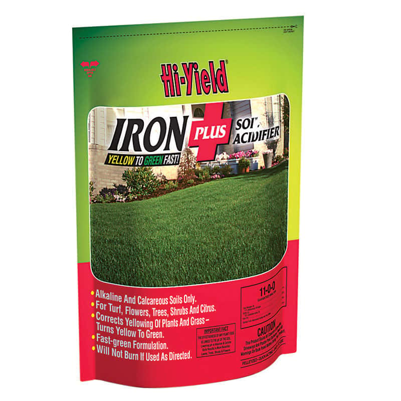Hi-Yield Iron Alkaline Soil Lawn Fertilizer For Bahia Grass 5000 sq. ft
