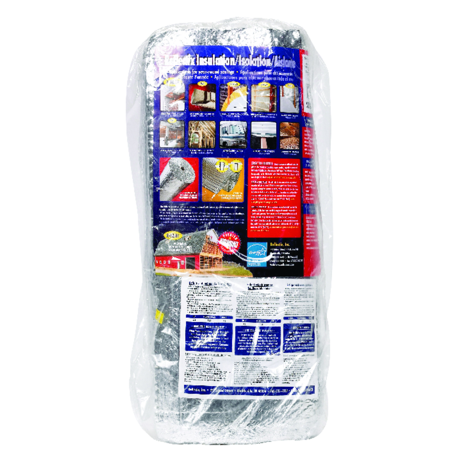 Reflectix 24 in. W X 25 ft. L R-3.7 to R-21 Reflective Radiant Barrier ...