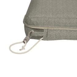 Duck Covers Weekend Moonrock Polyester Reversible Bench Cushion 3 in. H X 48 in. W X 18 in. L