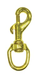 Baron 1 in. D X 3-5/8 in. L Polished Bronze Bolt Snap 240 lb