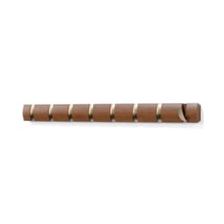 Umbra 32 in. L Brown Wood Flip 8 Hook 1 pk