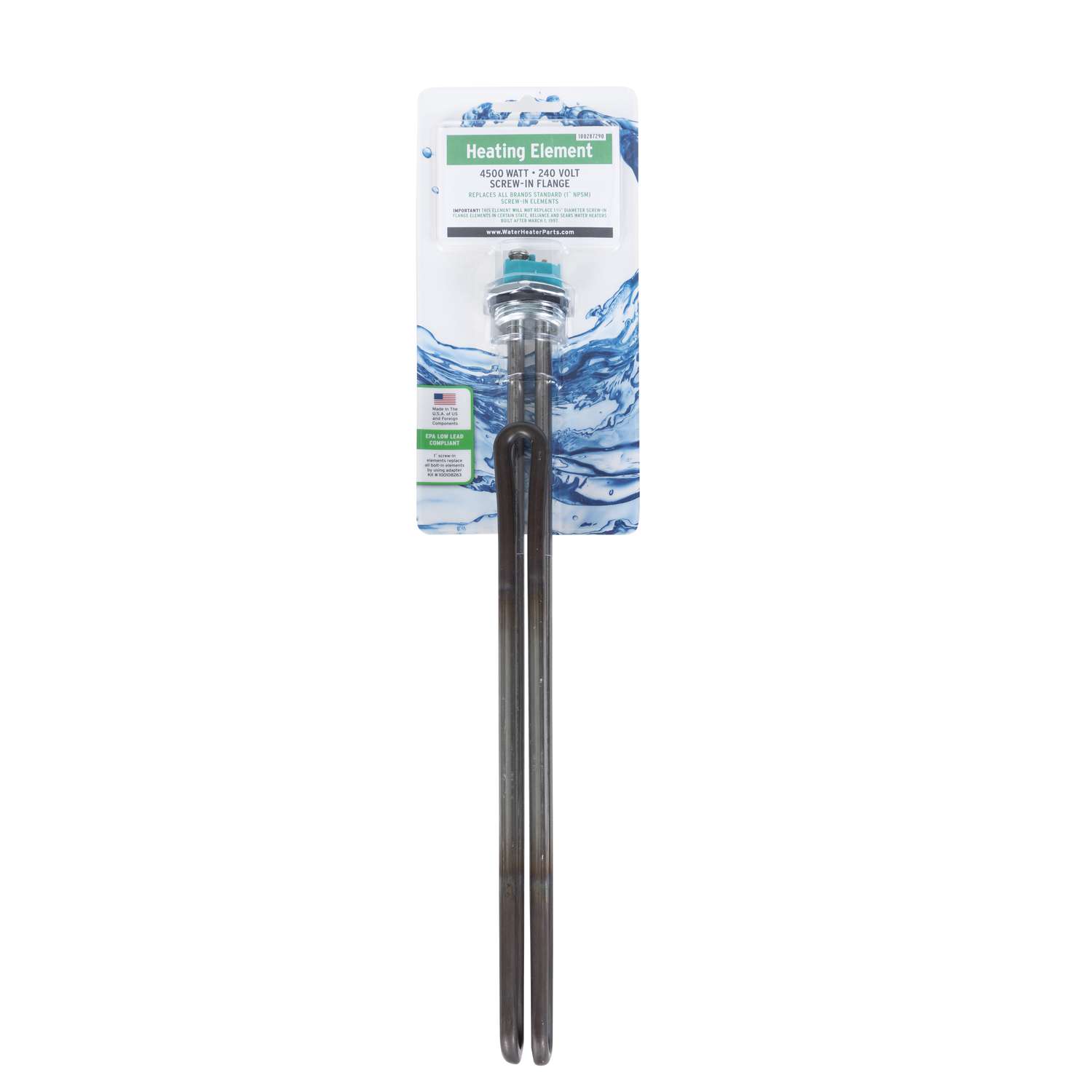Reliance Incoloy Electric Heater Element 13 in. H X 1-3/4 in. L X 4-4/8 in.  W - Ace Hardware