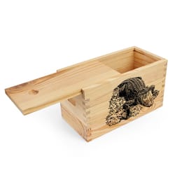 Sheffield 16 in. Alligator Craft Box Brown