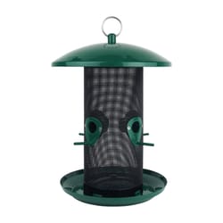 Nature's Way 2.5 qt Metal Mesh Verdigris Bird Feeder