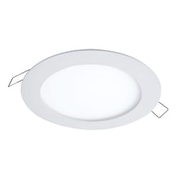 Halo White 6 in. W Plastic LED Recessed Direct Mount Light Trim 9.6 W