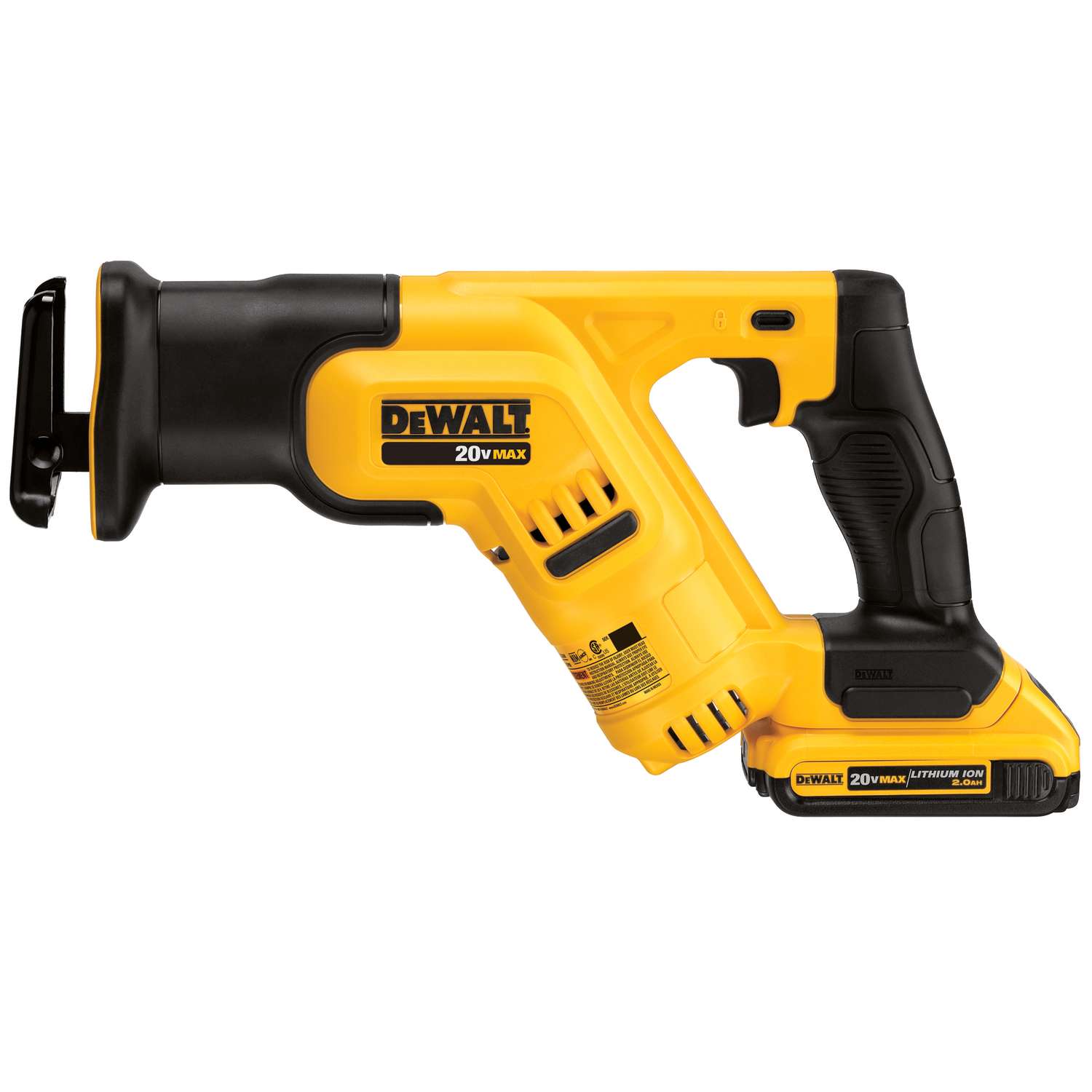 DeWalt 20V MAX 20 volt Cordless Brushed Compact Reciprocating Saw Kit