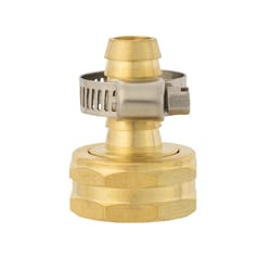 Ace 1/2 in. Hose Barb x 3/4 in. FHT in. Brass Threaded Female Hose Repair