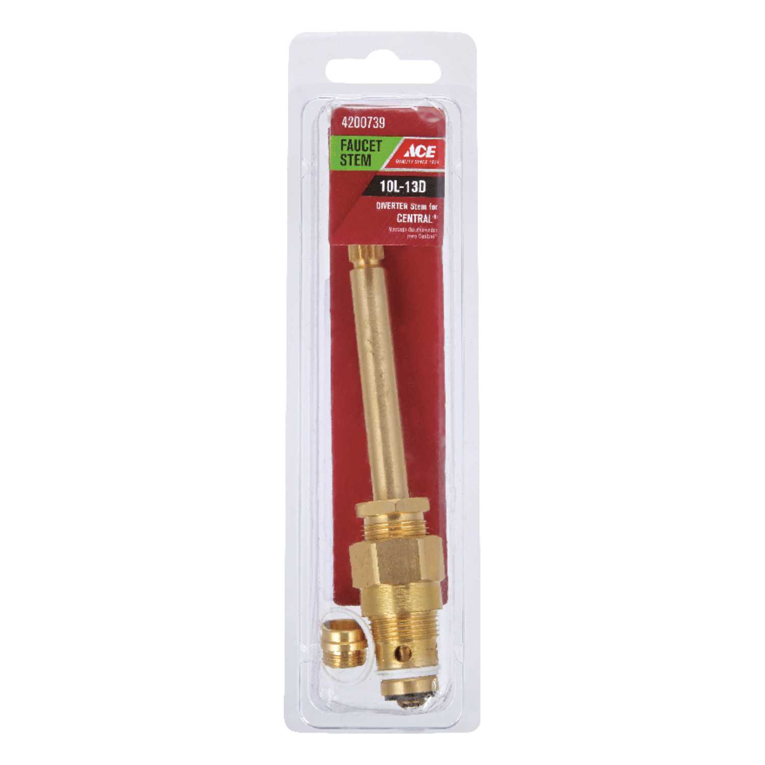 Ace Tub and Shower 10L13D Diverter Stem For Central Brass Ace Hardware