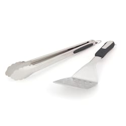 Grill Mark Stainless Steel Black/Silver Grill Tool Set 2 pc
