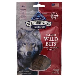 Blue Buffalo Blue Wilderness Salmon Grain Free Treats For Dog 4 oz. 1 pk