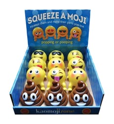 Kaomoji Squeeze A Moji Stress Ball Rubber 1 pk