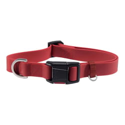 Jeep Slickrock Colorado Red Rubber Dog Collar Medium