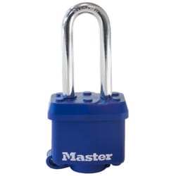 Master Lock 312KALH 1-9/16 in. W Laminated Steel 4-Pin Cylinder Covered Padlock Keyed Alike