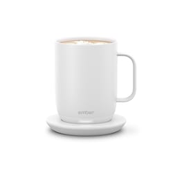 Ember 14 oz White BPA Free Temperature Control Mug