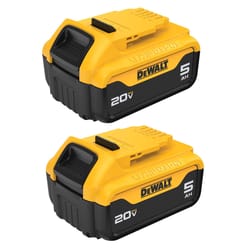 DeWalt 20V MAX DCB205-2 5 Ah Lithium-Ion Battery Combo Pack 2 pc