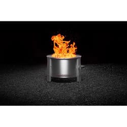 Breeo Y Series Smokeless Fire Pit 19 in. W Stainless Steel Outdoor Round Multi-Fuel Fire Pit