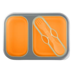 UST Brands FlexWare Orange Mess Kit 2.75 in. H X 5.9 in. W X 8.4 in. L 1 pk