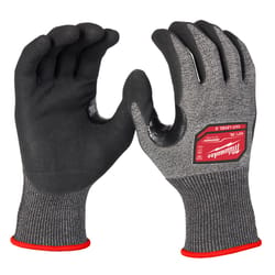 Milwaukee Men's Dipped Gloves Black XL 1 each