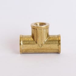 ATC 1/8 in. FPT X 1/4 in. D FPT Brass Tee