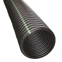 Advanced Drainage Systems 4 in. D X 10 ft. L Polyethylene Corrugated Drainage Tubing