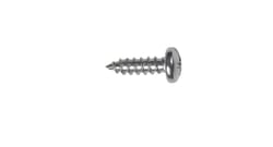 HILLMAN No. 4 X 3/8 in. L Slotted Hex Washer Head Sheet Metal Screws 100 pk