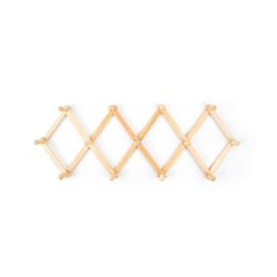 Fox Run 7 in. H X 3 in. L Wood Expandable Wall Rack