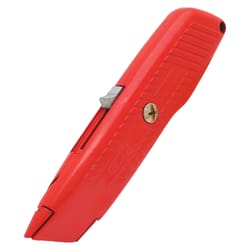 Stanley 5-7/8 in. Self-Retracting Utility Knife Orange