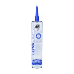 DAP Ultra Clear Clear Synthetic Rubber All Purpose Waterproof Sealant 10.1 oz