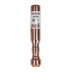 Sioux Chief MiniRester 5/8 in. Push in. Closed in. Copper Water Hammer Arrester