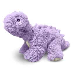 Warmies Long Neck Dinosaur Stuffed Animal Purple