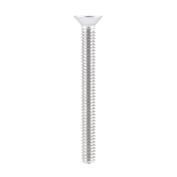 HILLMAN No. 1/4-20 Ga. X 2-1/2 in. L Phillips Flat Head Stainless Steel Machine Screws 50 pk