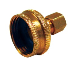 JMF Company Brass 3/4 in. D X 1/4 in. D Adapter 1 pk