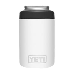 YETI Rambler 12 oz White BPA Free Colster Can Insulator