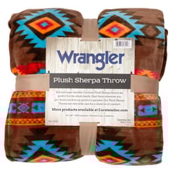Carstens Inc 68 in. H X 68 in. L Multicolored Polyester Throw Blanket