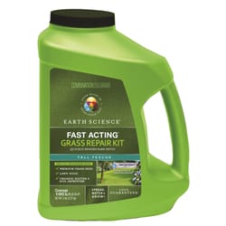 Earth Science Fast Acting Tall Fescue Grass Full Sun Grass Repair Kit 5 lb