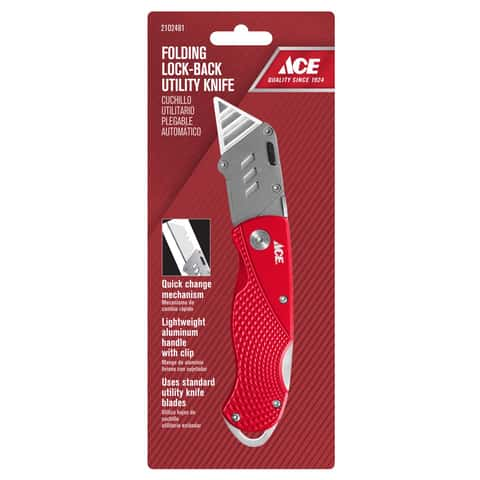 Stanley 6-1/2 in. Retractable Carpet Knife Black/Gray 1 pk - Ace Hardware