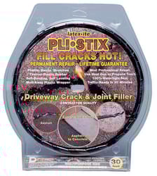 Latex-Ite  Pli-Stix  Black  Asphalt  Asphalt  Crack Filler  2 lb. 