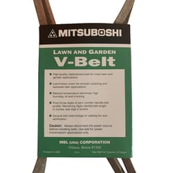 Mitsuboshi Super KB 4LK240 V-Belt each 0.5 in. W X 24 in. L For Riding Mowers