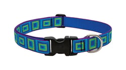LupinePet Original Designs Multicolor Sea Glass Nylon Dog Adjustable Collar